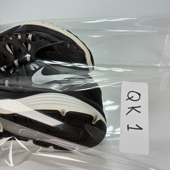 Nike Dual Fusion Run 2 Black White Running Shoes Sneakers 599564-005 Womens Sz 9 - Picture 10 of 10